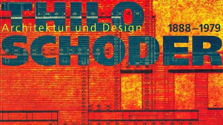 Vorderansicht des Buches mit Fassadenentwurf Klinkerbau von Thilo Schoder . © Stadt Gera