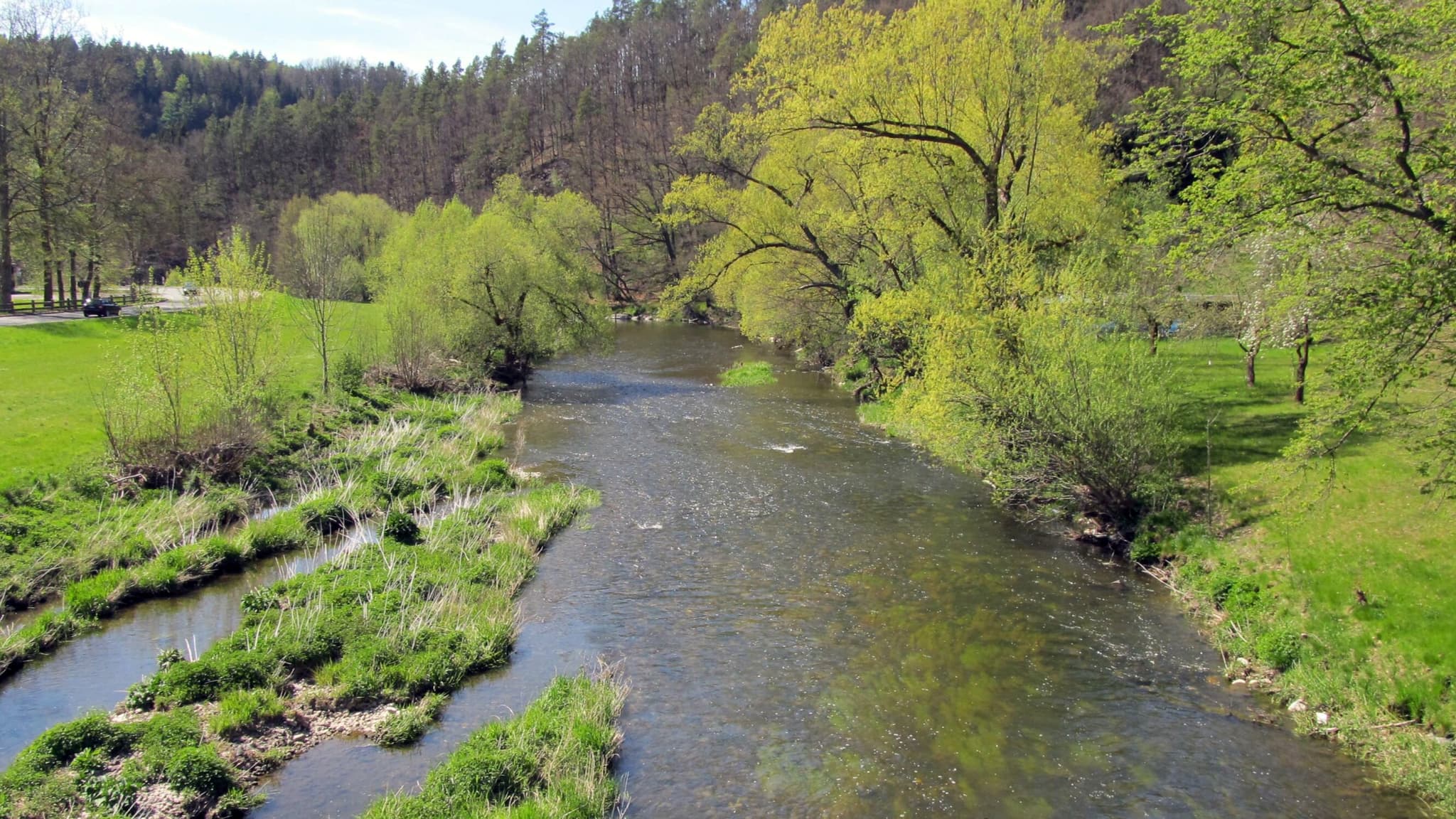 schluchten bei gera und bad köstritz mit roschützer wald