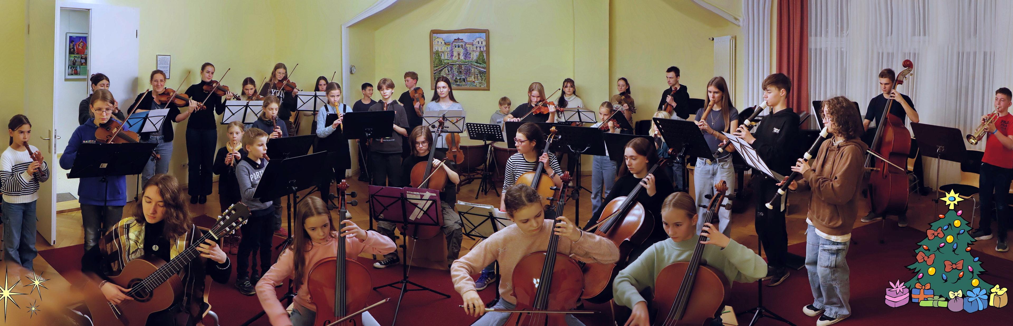 Ensemble der Musikschule. © Stadt Gera / Th.Sehnert