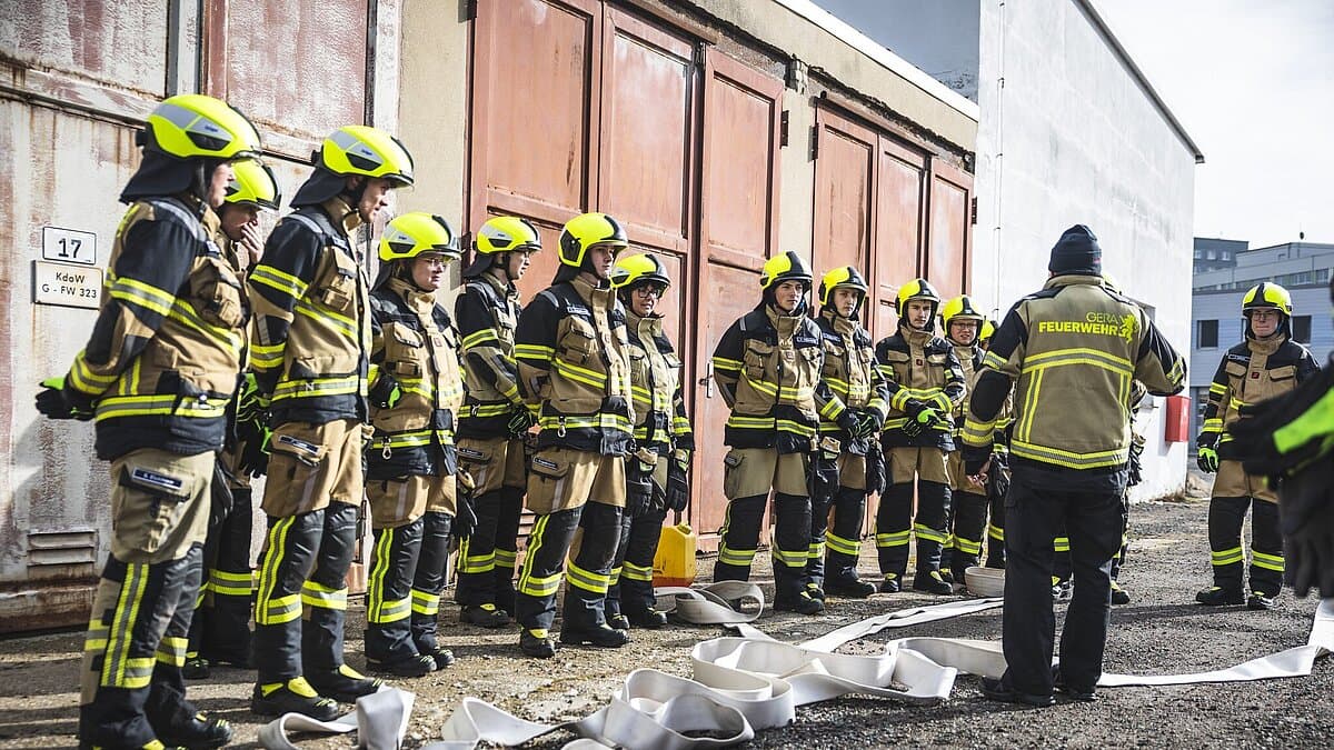 Feuerwehr Gera. © Amt für Brand- und Katastrophenschutz