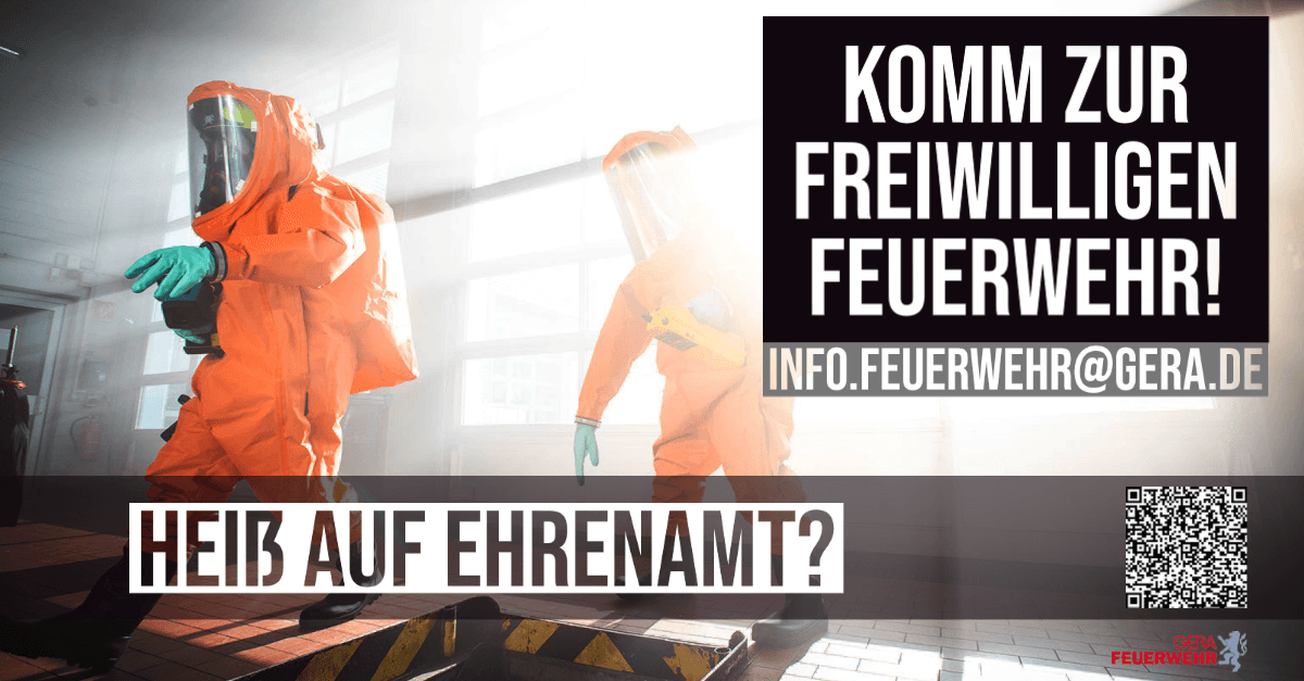 Heiß auf Ehrenamt? Komm zur Freiwilligen Feuerwehr!