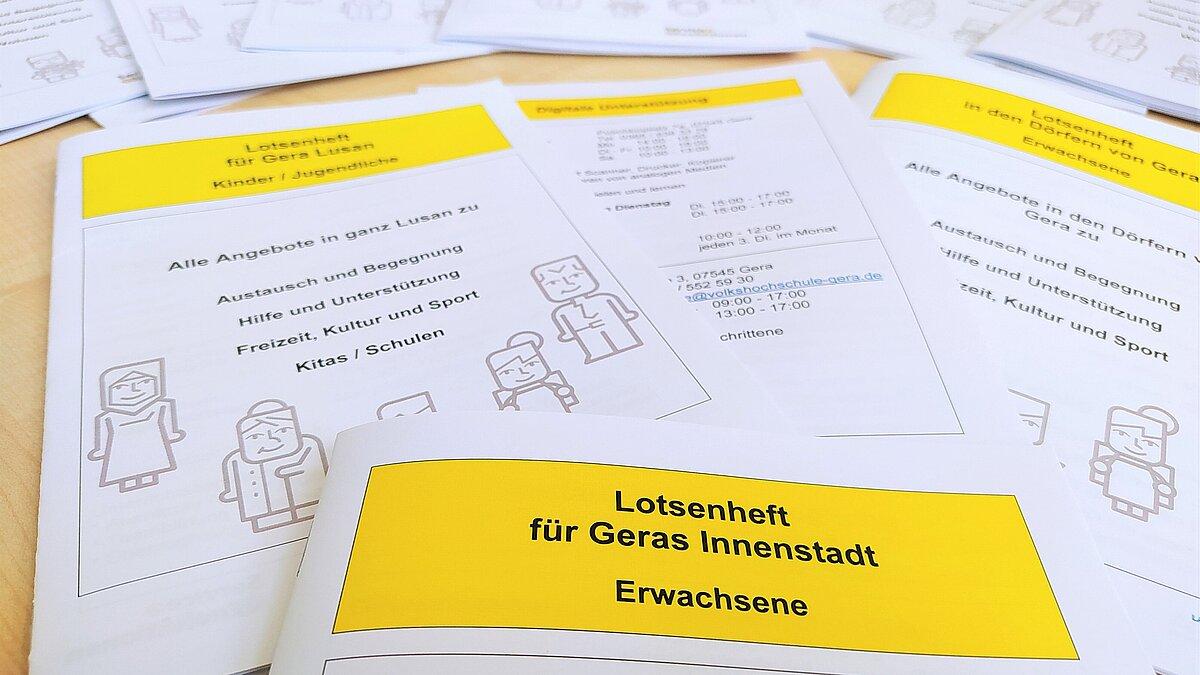 Ein Lotsenheft.