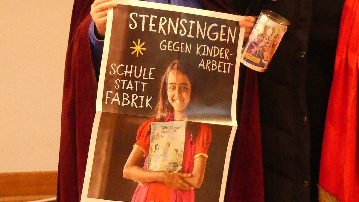 Plakat Sternsinger 2026. © Claudia Steinhäußer