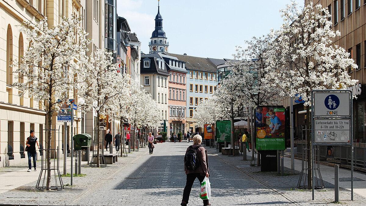Die Schlossstraße. © Stadt Gera