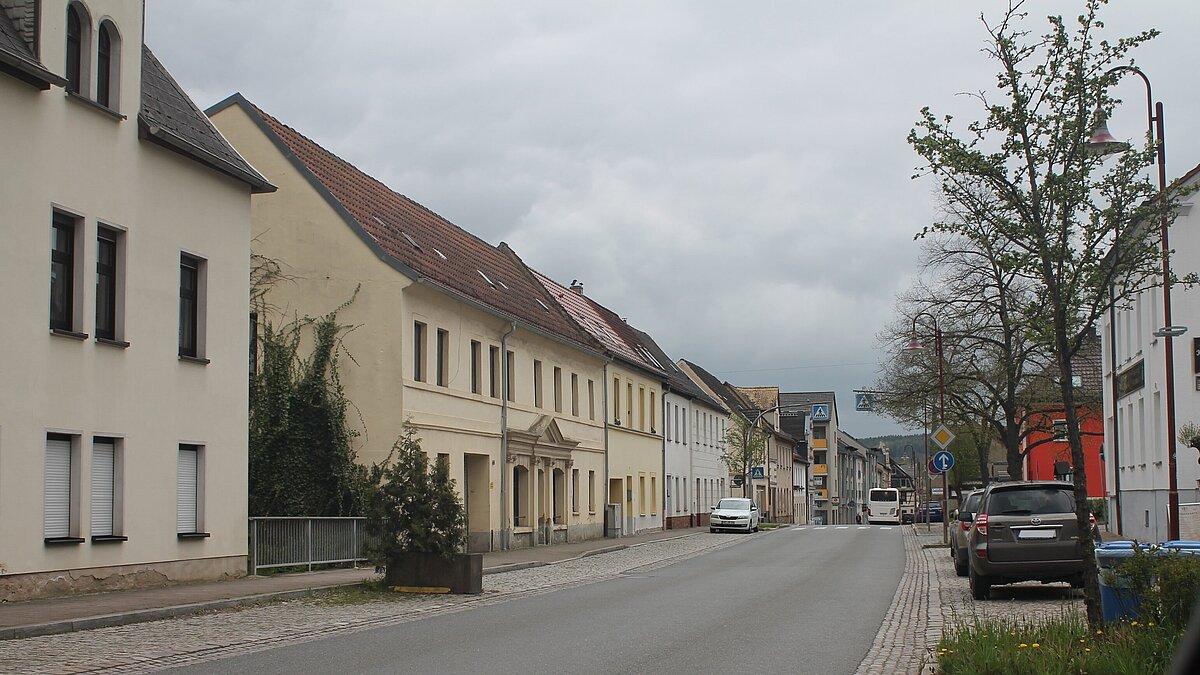 Straße in Langenberg. © Stadt Gera