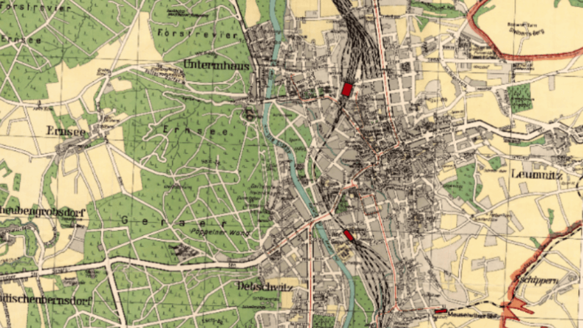 Karten von Gera im GeoPortal Stadt Gera