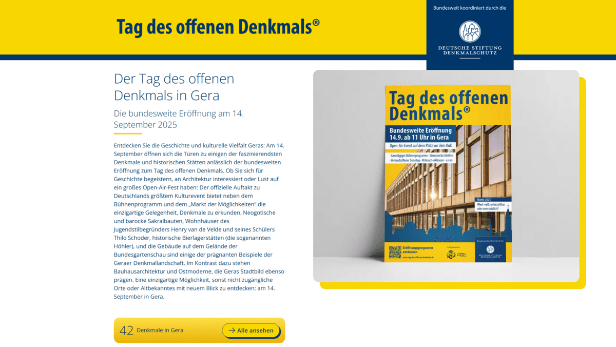 . © Deutsche Stiftung Denkmalschutz