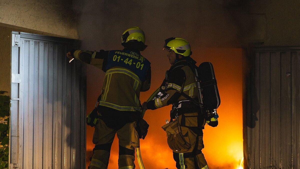 Feuerwehr Gera. © Amt für Brand- und Katastrophenschutz