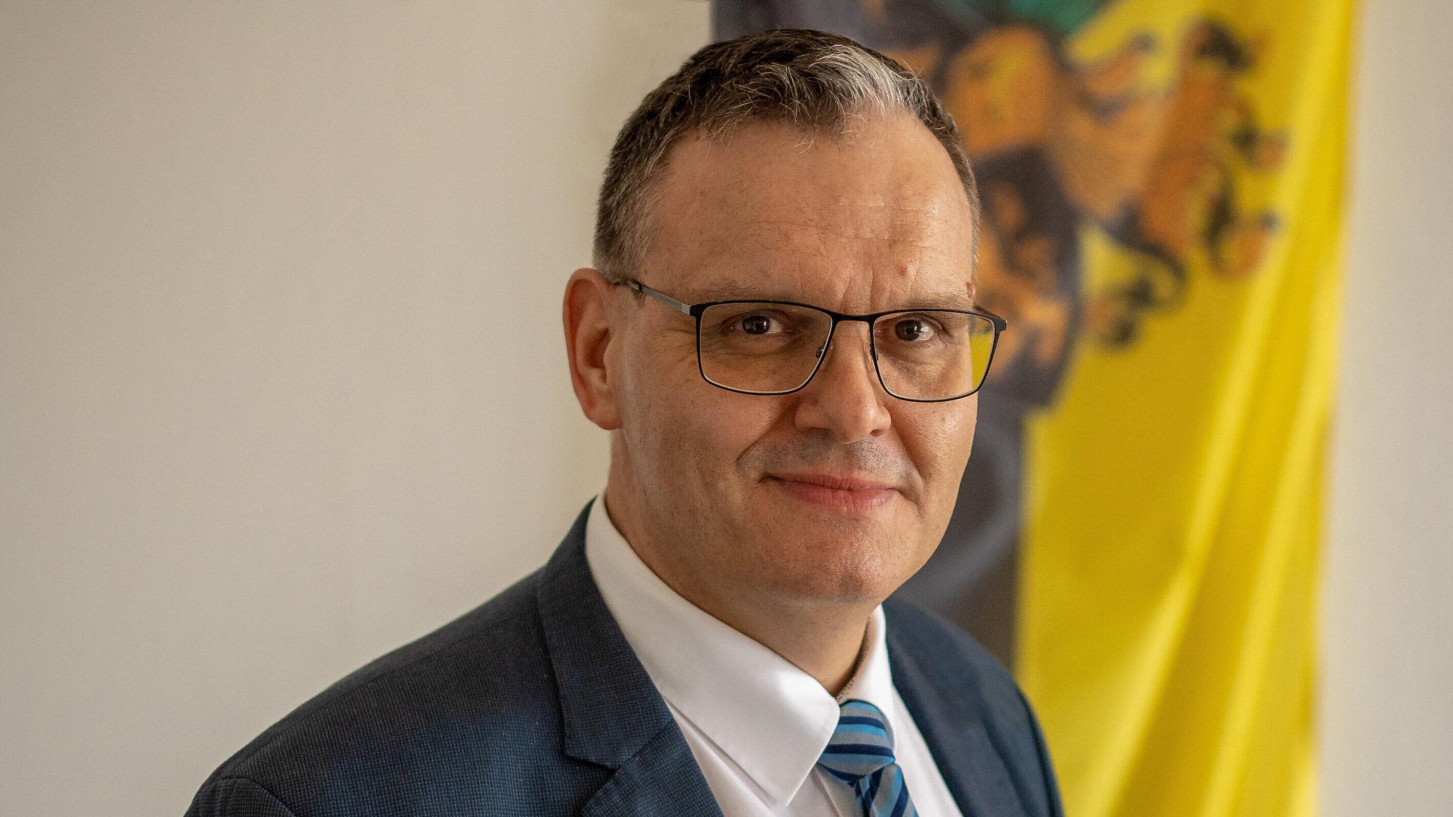 Dies ist ein Portrait des Oberbürgermeisters.. © Stadt Gera