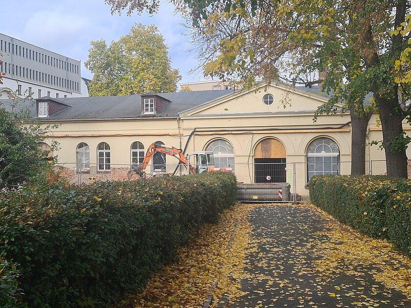 Baustelle an der Puppenbühne