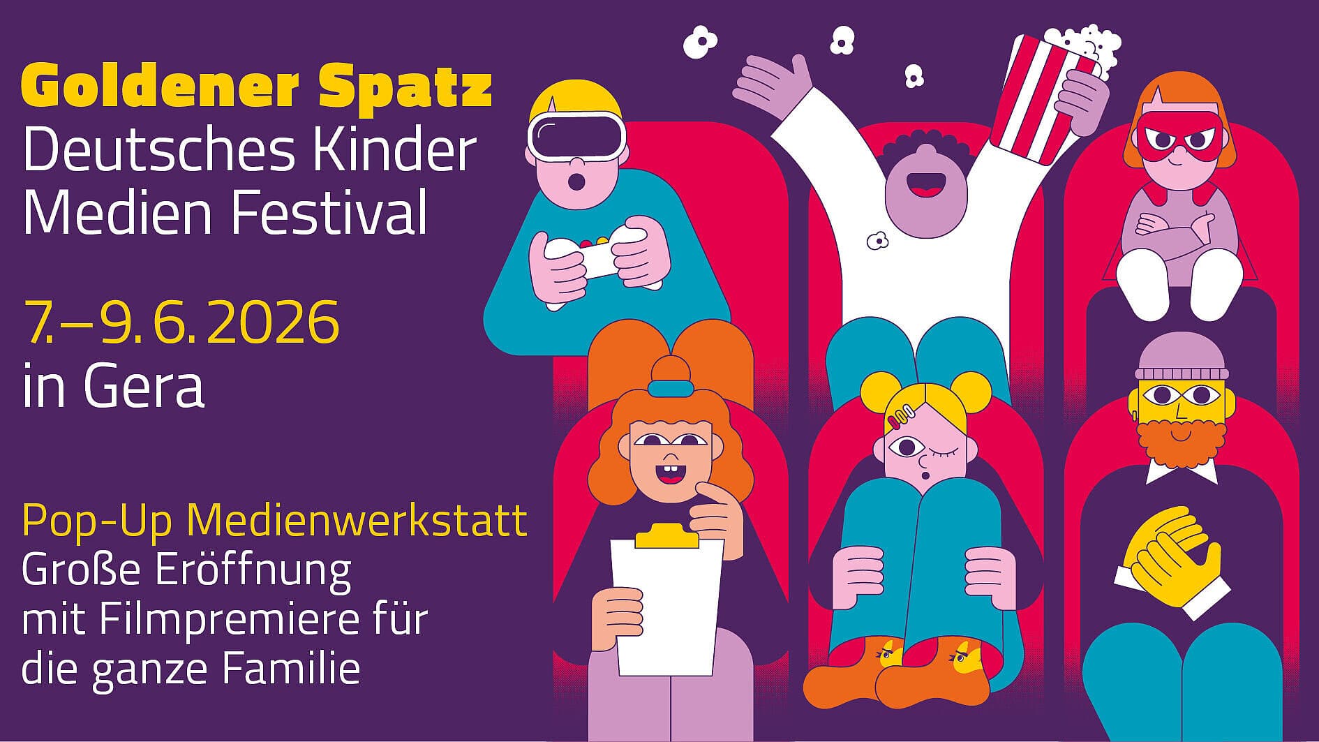 . © Deutsche Kindermedienstiftung
Goldener Spatz