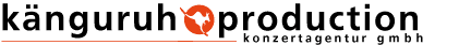 Logo Känguruh Production. © Känguruh Production Konzertagentur GmbH