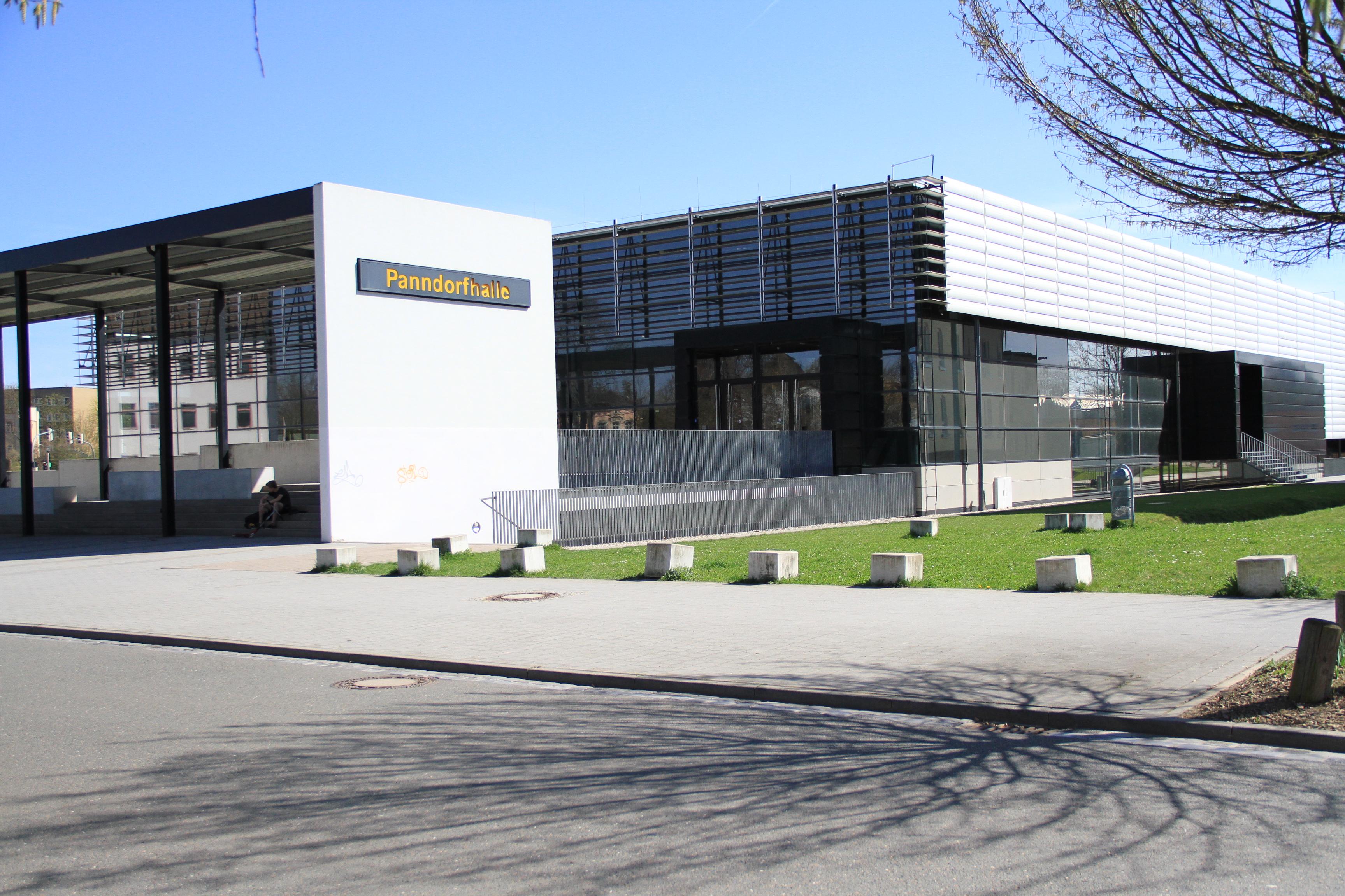 Die Panndorfhalle befindet sich in der Nähe des Hofwiesenparks.. © Stadt Gera
