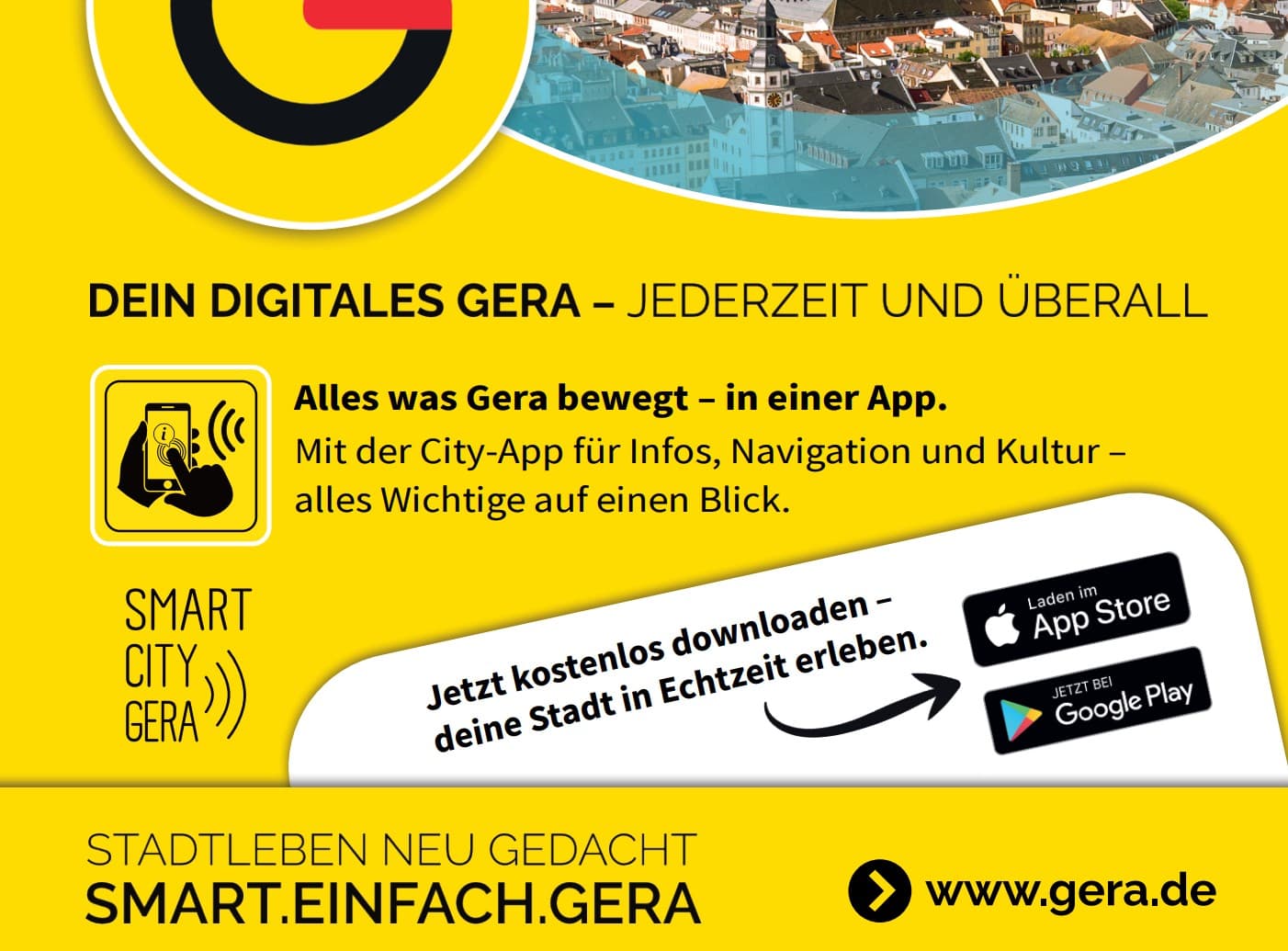 Infos zu Download-Daten. © Stadt Gera
