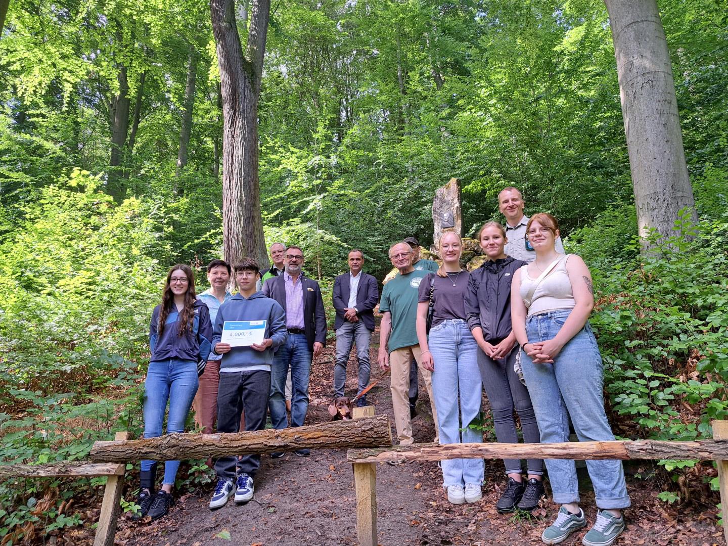 Das Liebedenkmal auf dem Hainberg bekommt eine neue Infotafel. © Stadt Gera