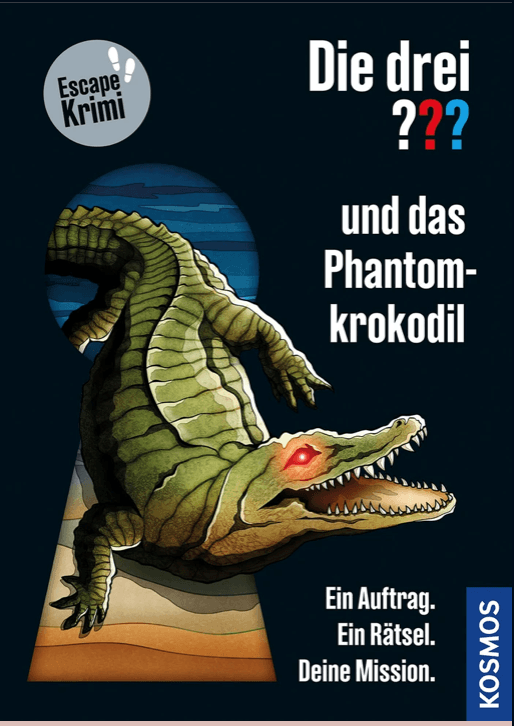 "Die drei ??? und das Phantom-Krokodil". © Kosmos Verlag