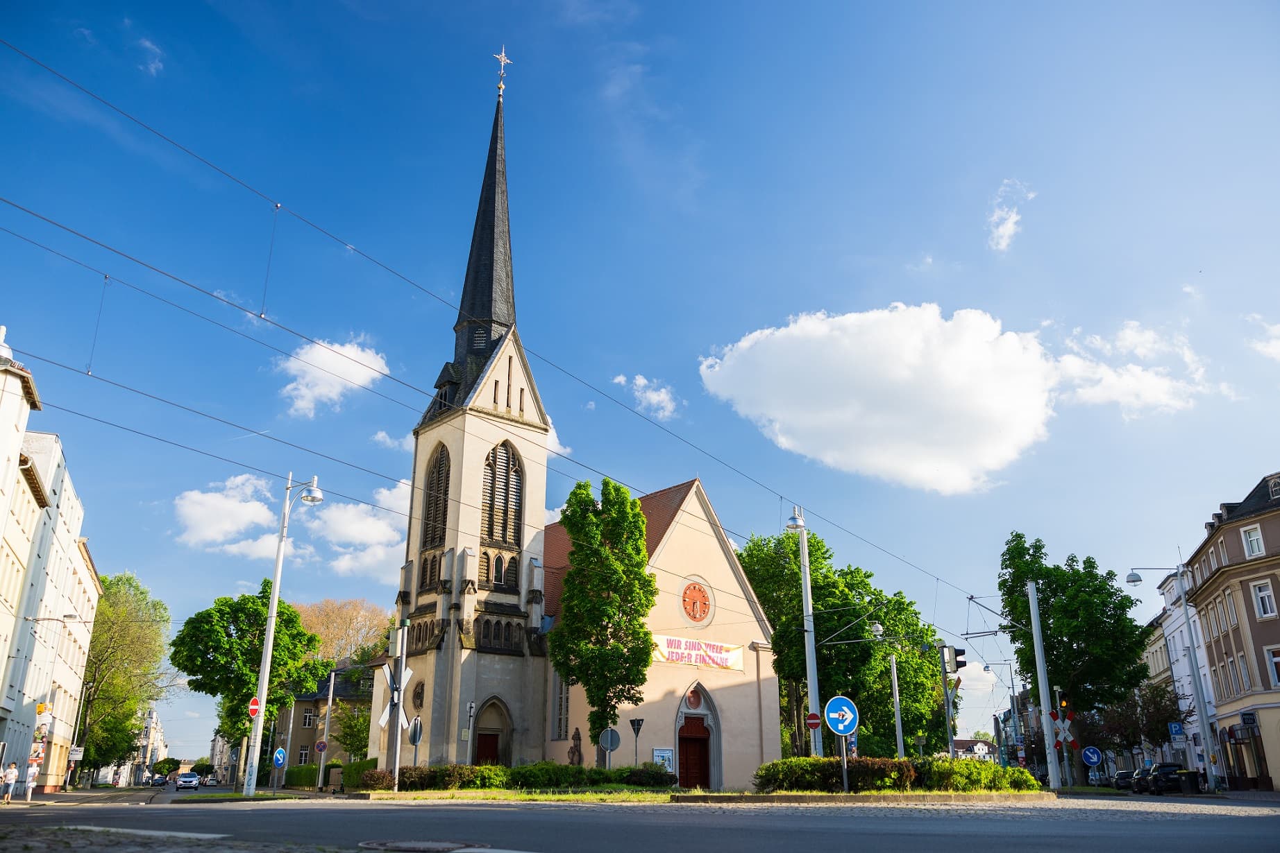 Die Trinitatiskirche. © bw.pictures/Stadt Gera