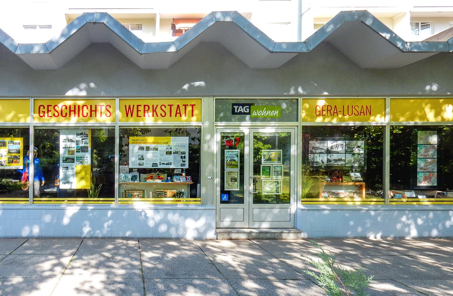 Die Geschichtswerkstatt Lusan, in Gera. © TAG Wohnen & Service GmbH