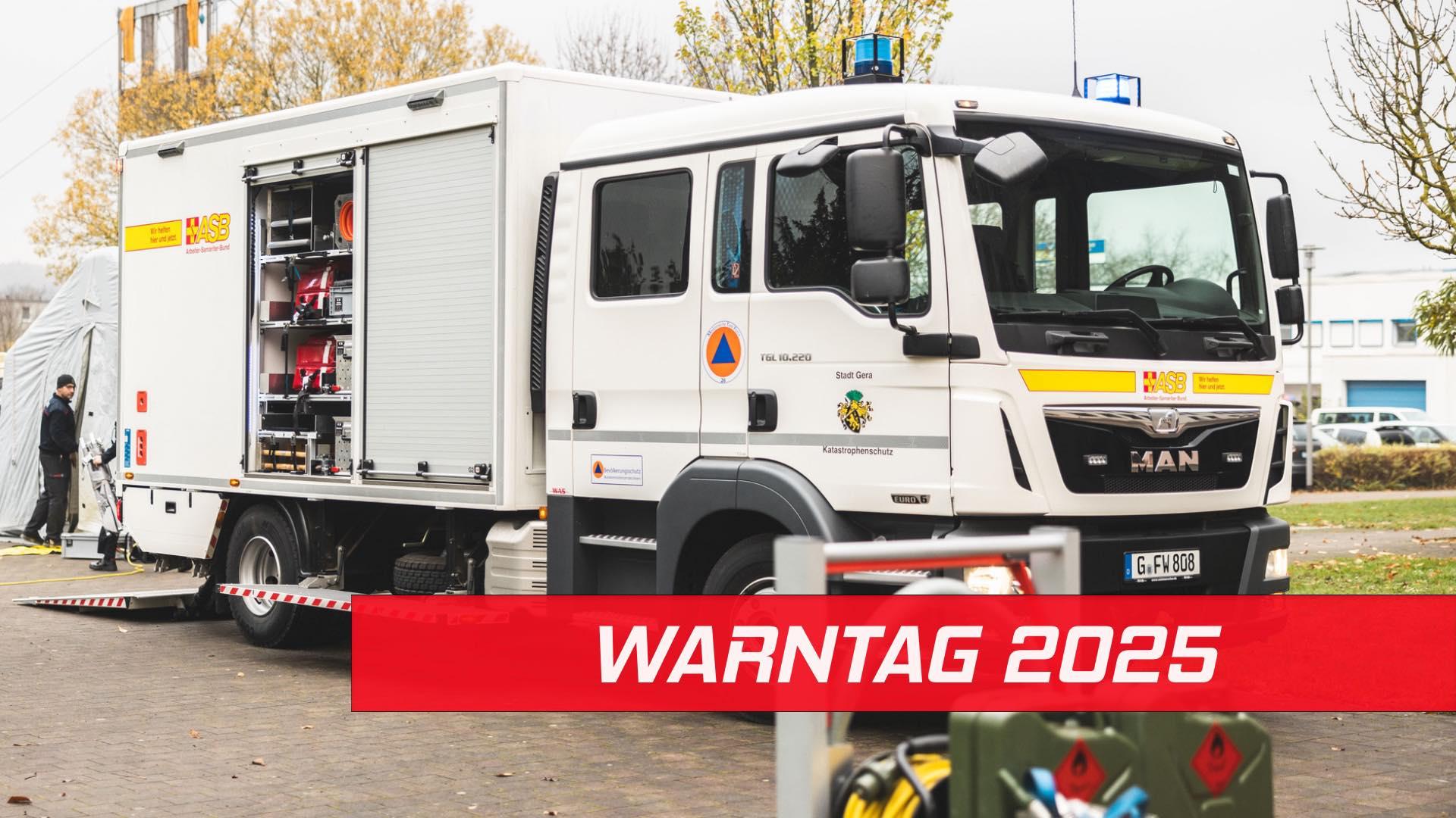 Warntag 2025. © Amt für Brand- und Katastrophenschutz