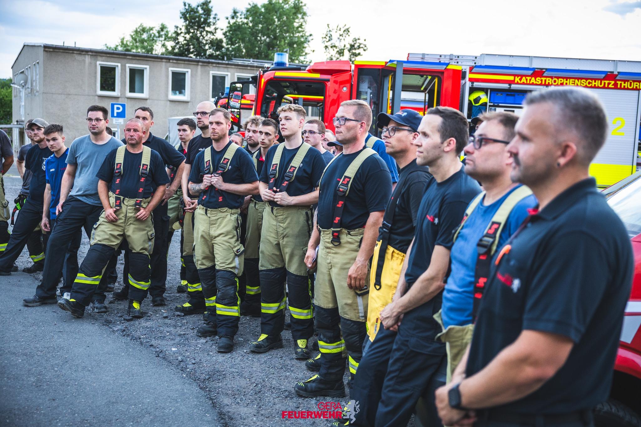 Feuerwehr Gera. © Amt für Brand- und Katastrophenschutz