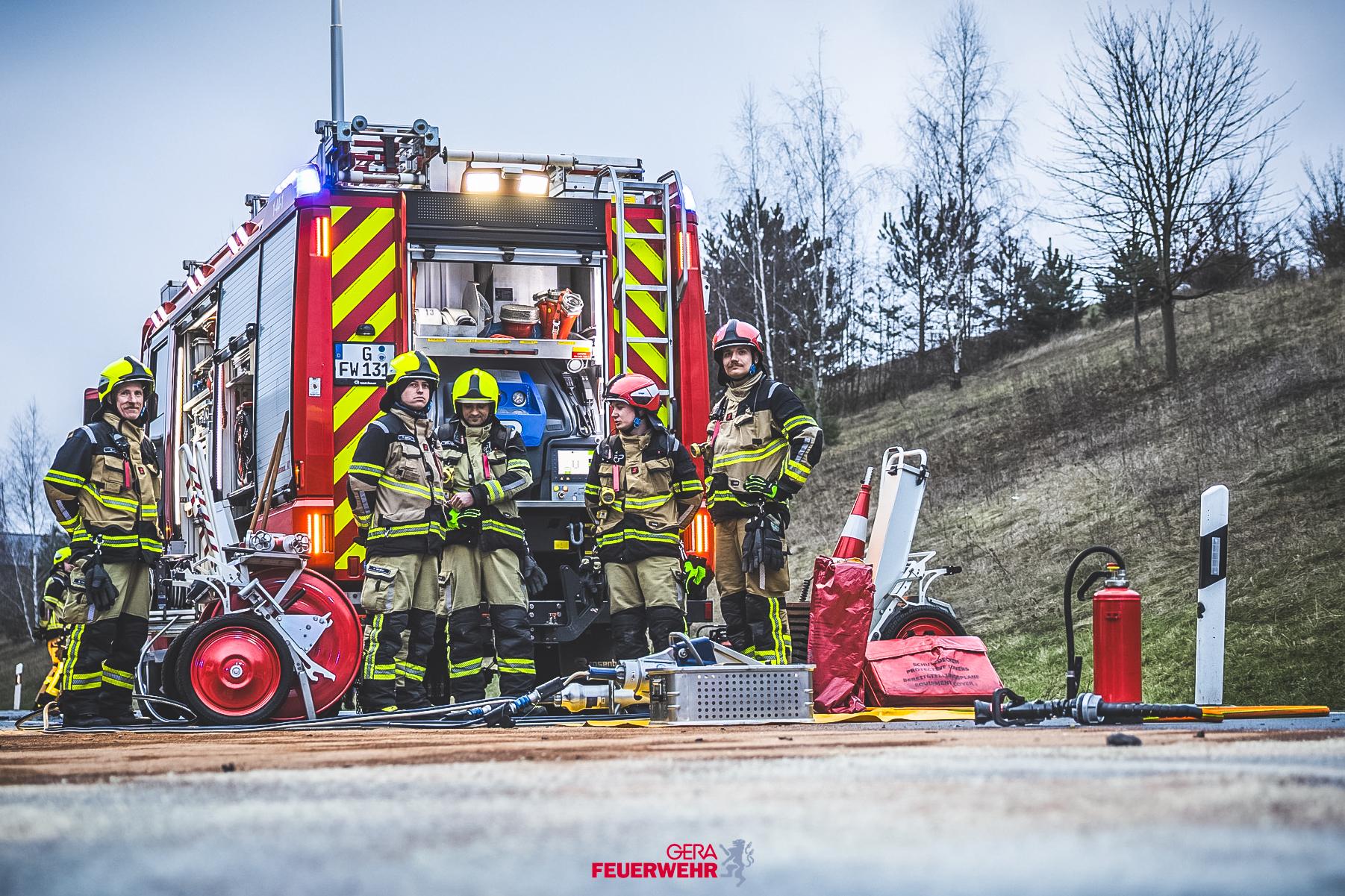 Feuerwehr Gera. © Amt für Brand- und Katastrophenschutz