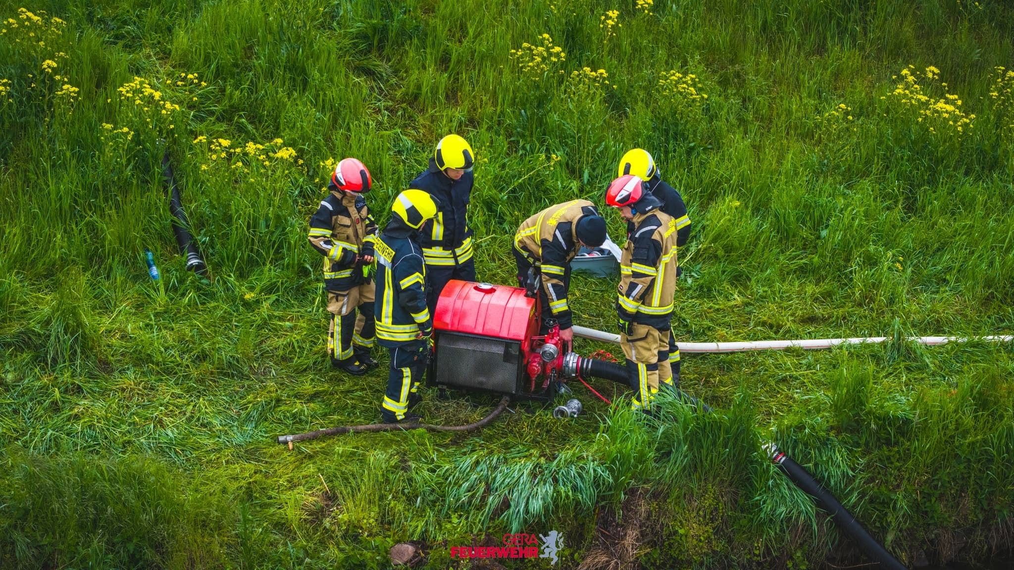Feuerwehr Gera. © Amt für Brand- und Katastrophenschutz