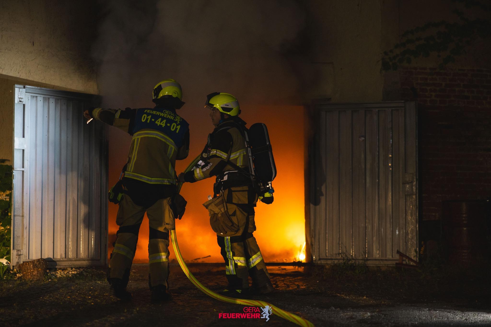 Feuerwehr Gera. © Amt für Brand- und Katastrophenschutz