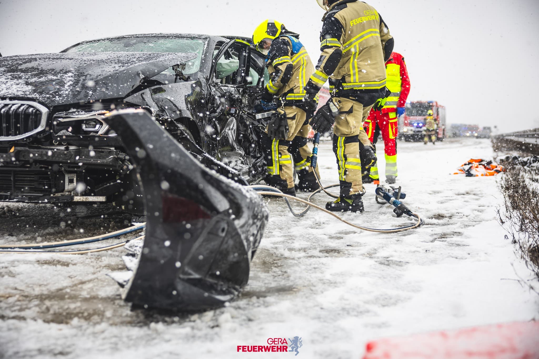 Feuerwehr Gera. © Amt für Brand- und Katastrophenschutz