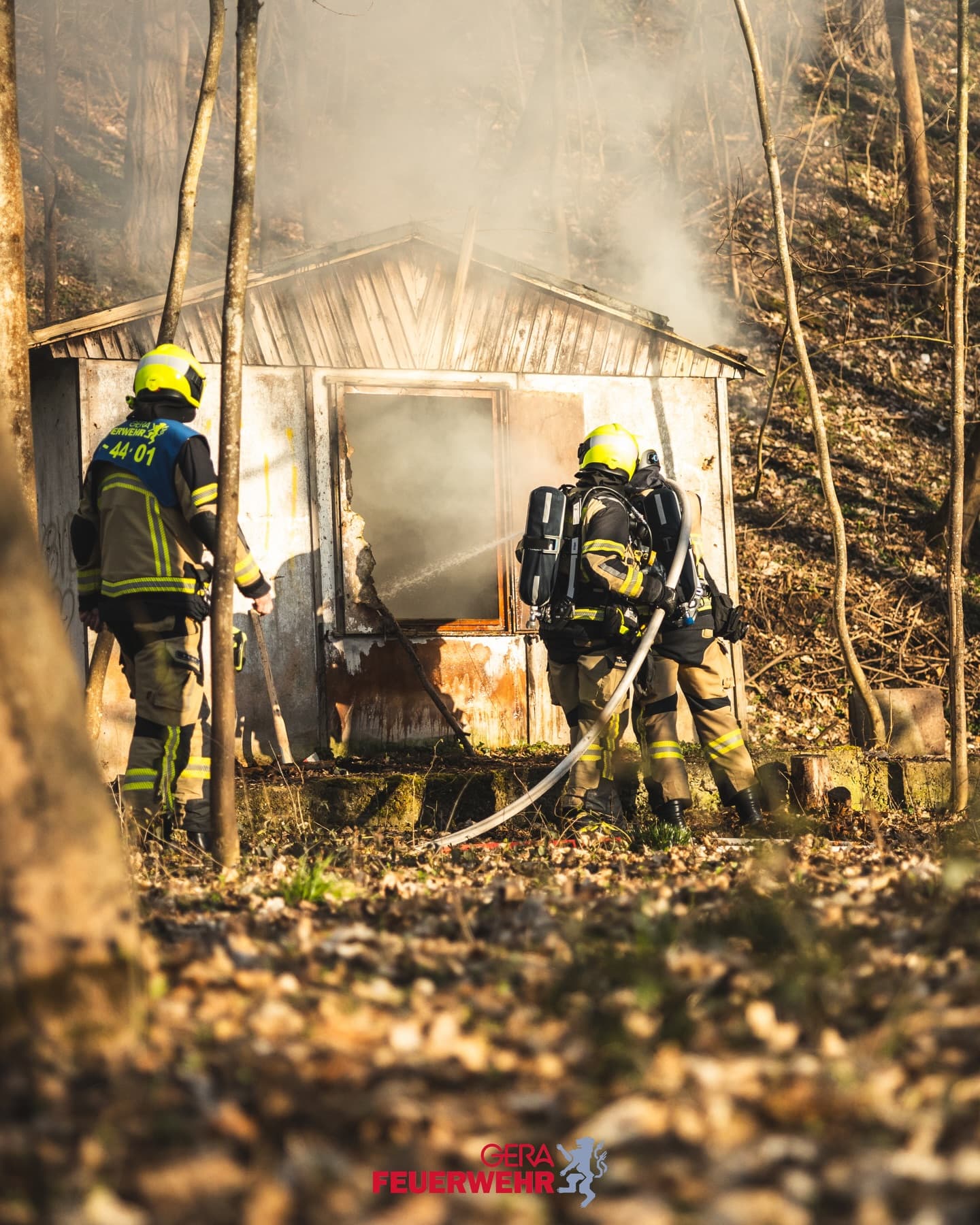 Feuerwehr Gera. © Amt für Brand- und Katastrophenschutz