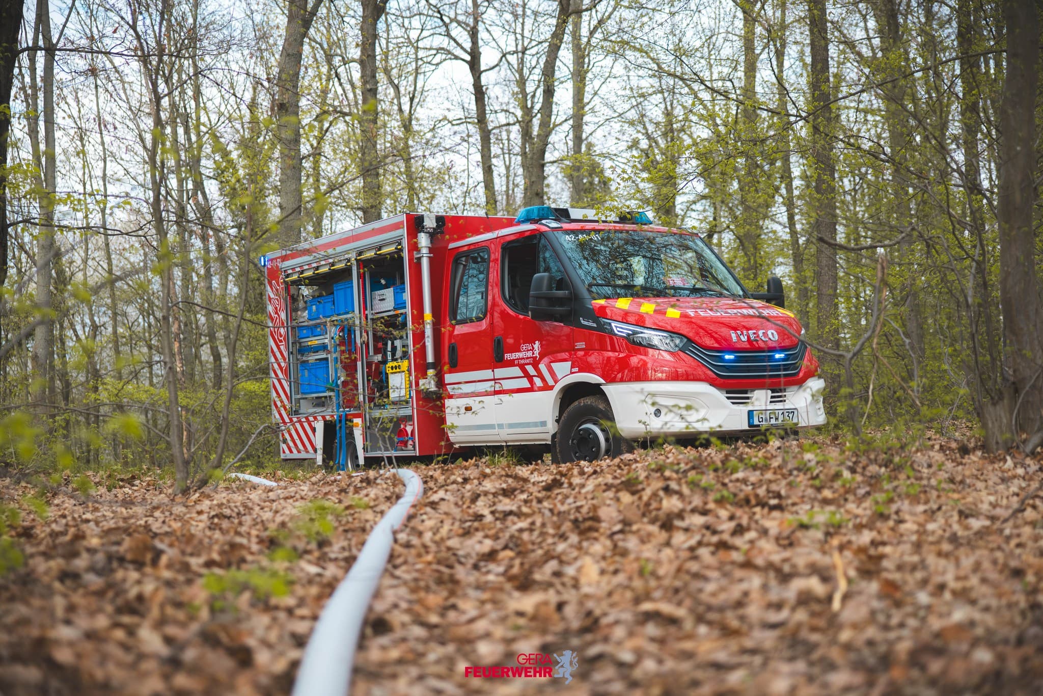 Feuerwehr Gera. © Amt für Brand- und Katastrophenschutz