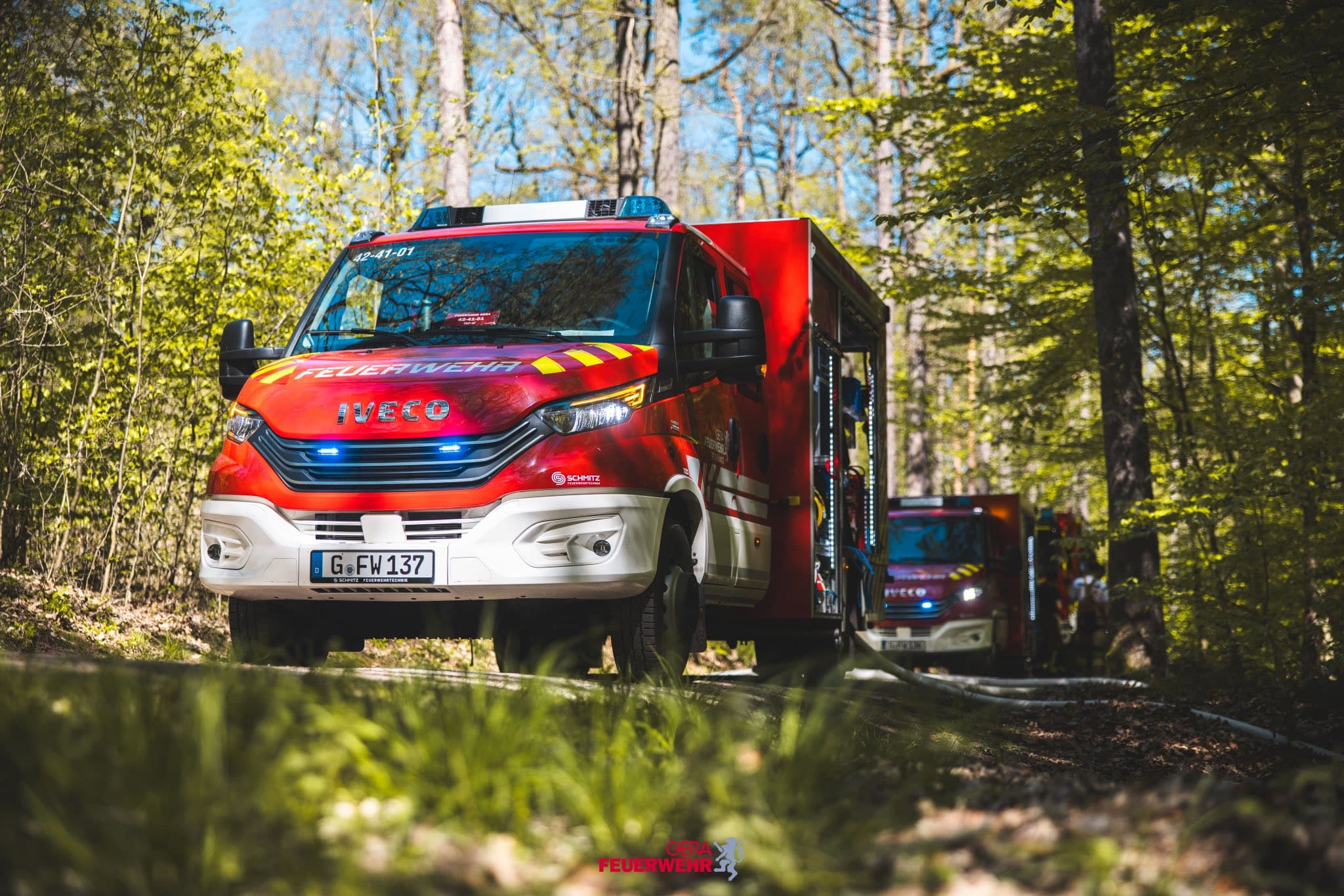 Feuerwehr Gera. © Amt für Brand- und Katastrophenschutz