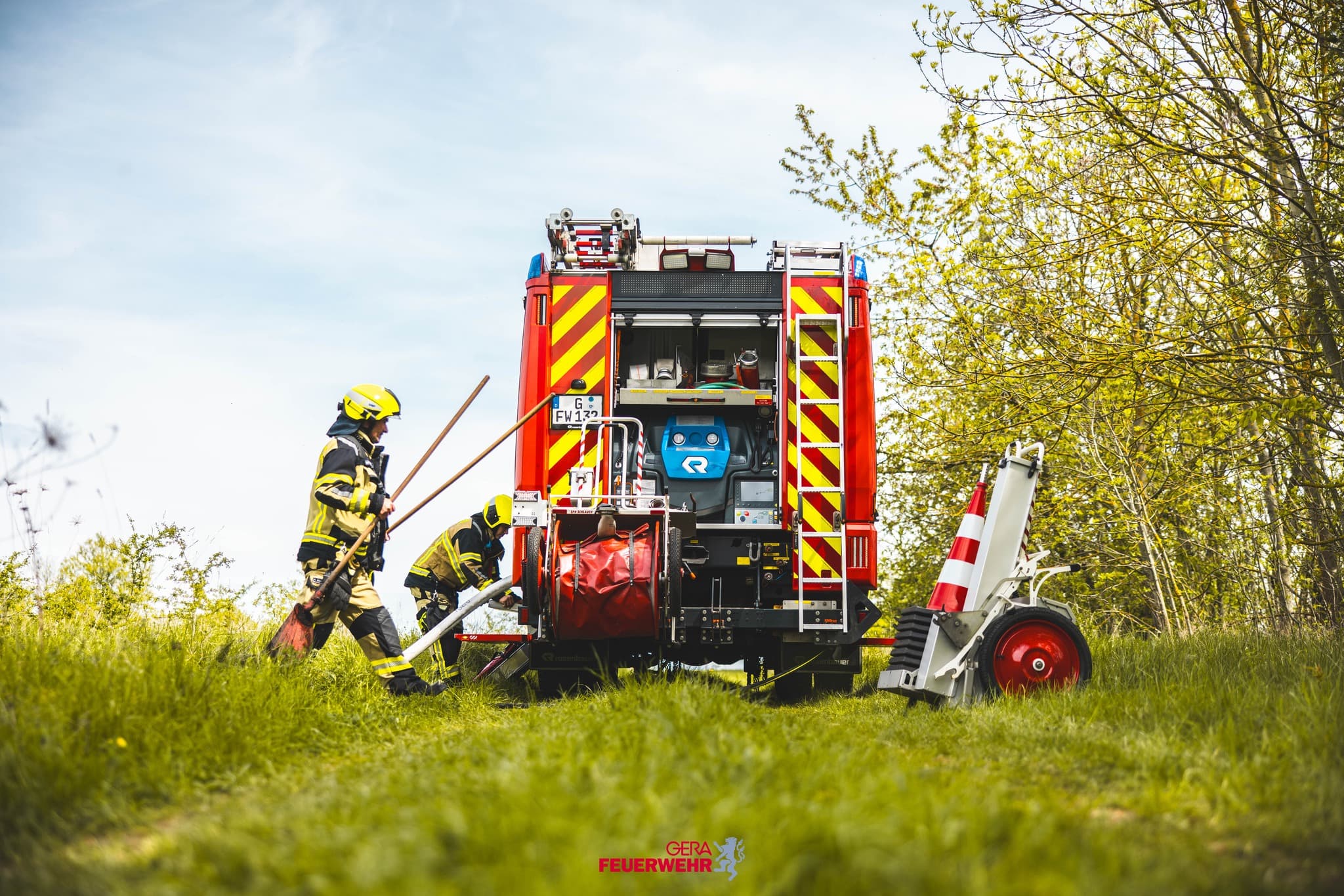 Feuerwehr Gera. © Amt für Brand- und Katastrophenschutz