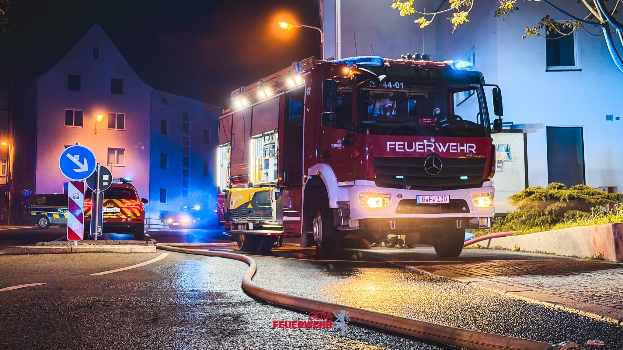 Feuerwehr Gera. © Amt für Brand- und Katastrophenschutz