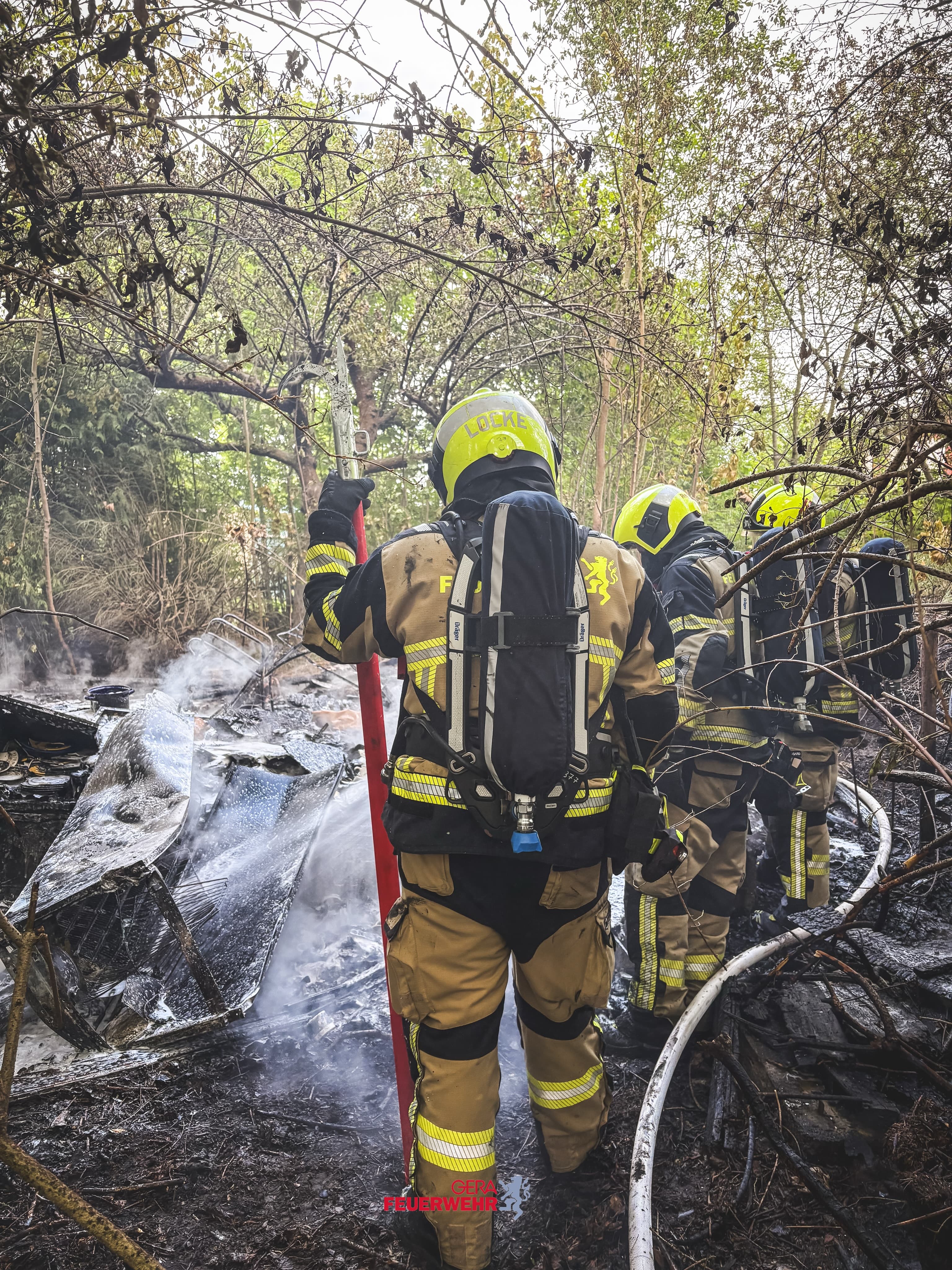 Feuerwehr Gera. © Amt für Brand- und Katastrophenschutz