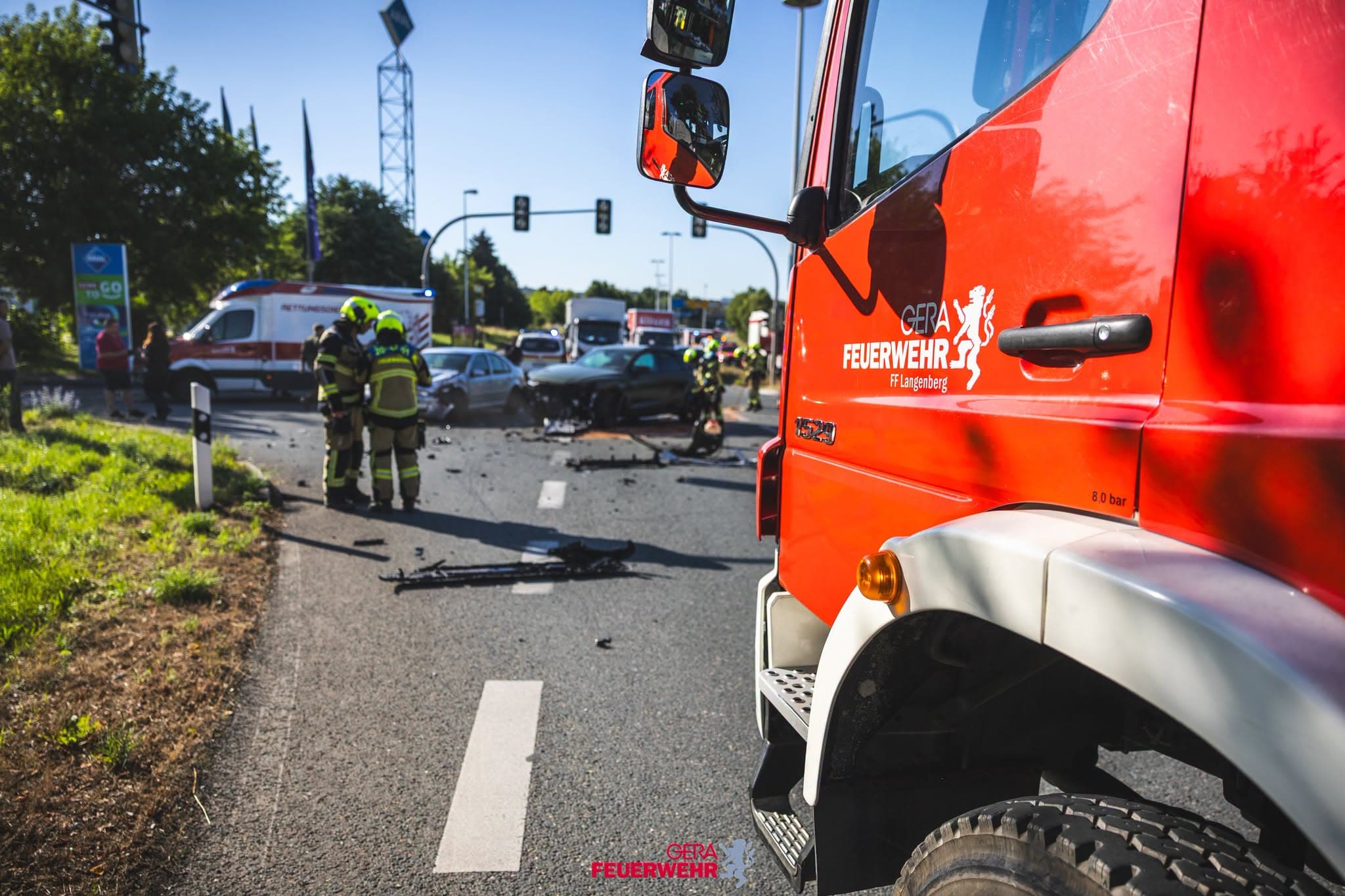 Feuerwehr Gera. © Amt für Brand- und Katastrophenschutz