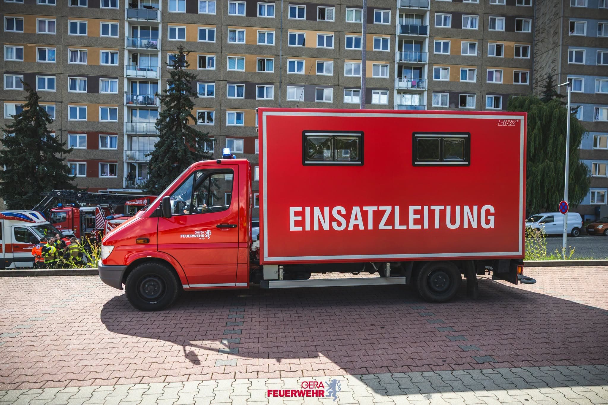 Feuerwehr Gera. © Amt für Brand- und Katastrophenschutz
