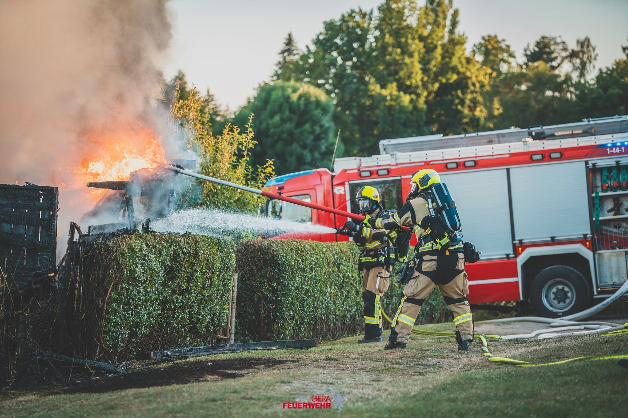 Feuerwehr Gera. © Amt für Brand- und Katastrophenschutz