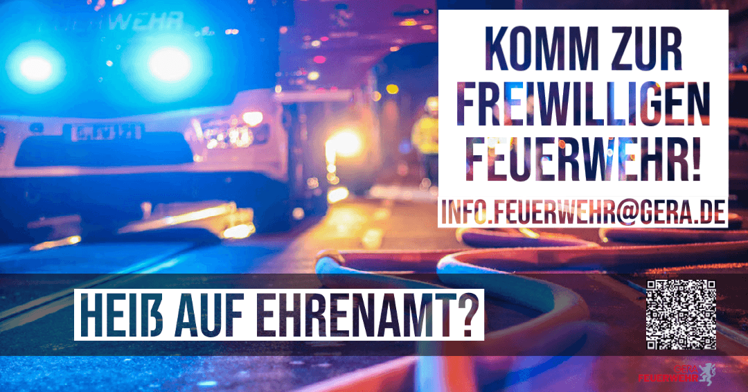 Heiß auf Ehrenamt? Komm zur Freiwilligen Feuerwehr!. © Amt für Brand- und Katastrophenschutz