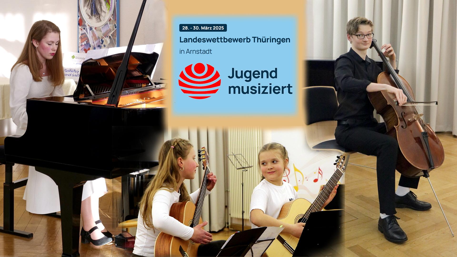 Musikschüler bei einer Auszeichnungs-Veranstaltung. © Stadt Gera / Fotos: Th.Sehnert, H.Gwosdz