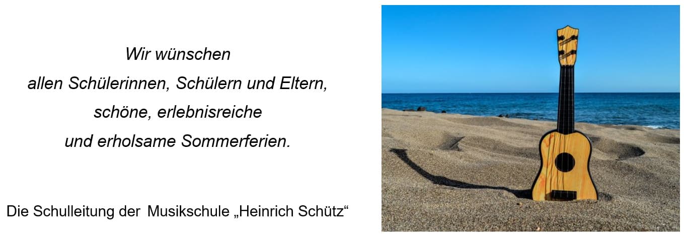 Gruss Sommerferien. © iStock