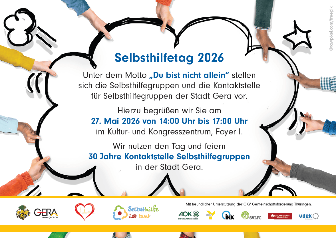 Plakat Selbsthilfetag 2026