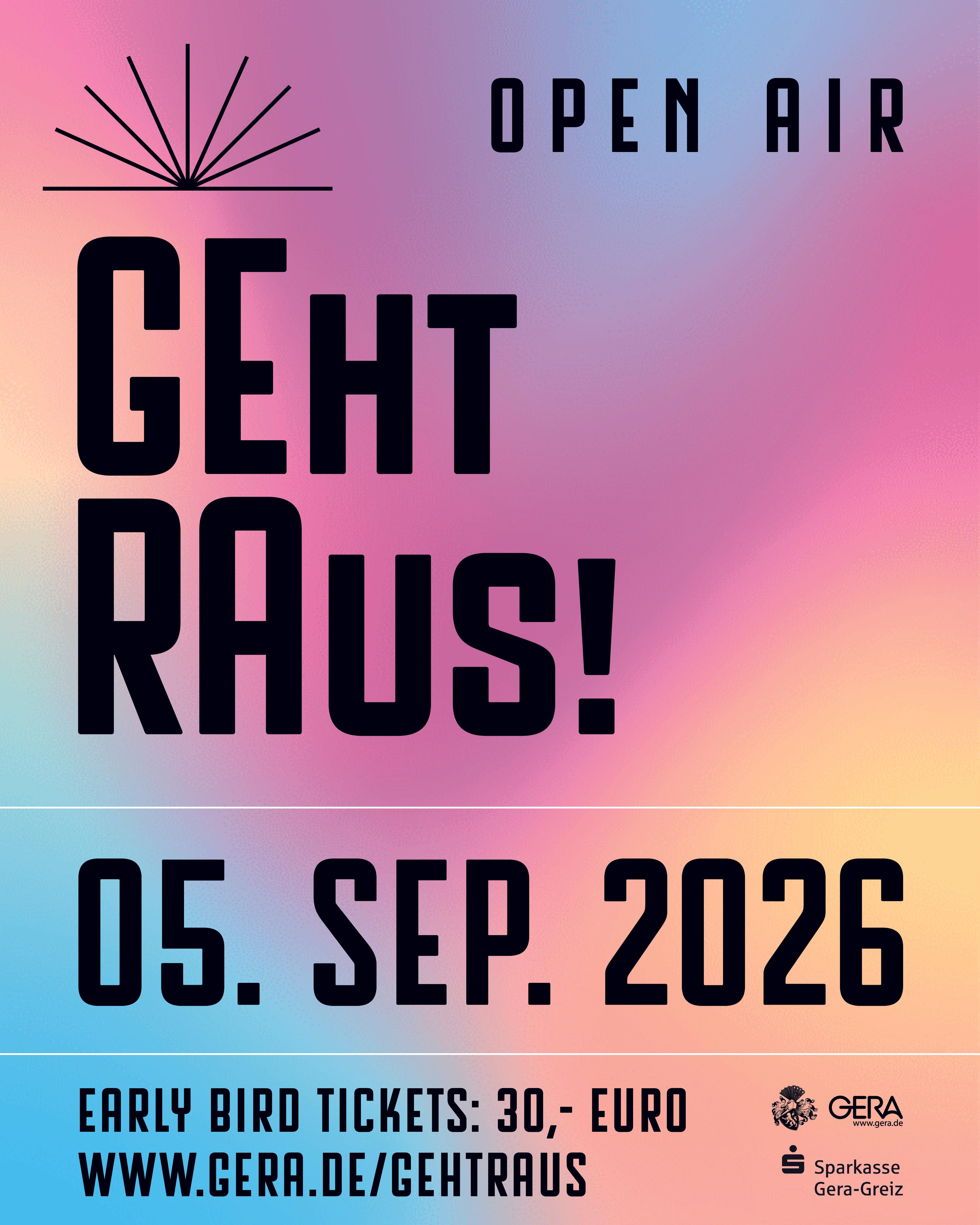 GEht RAus Open Air am 05.09.2026