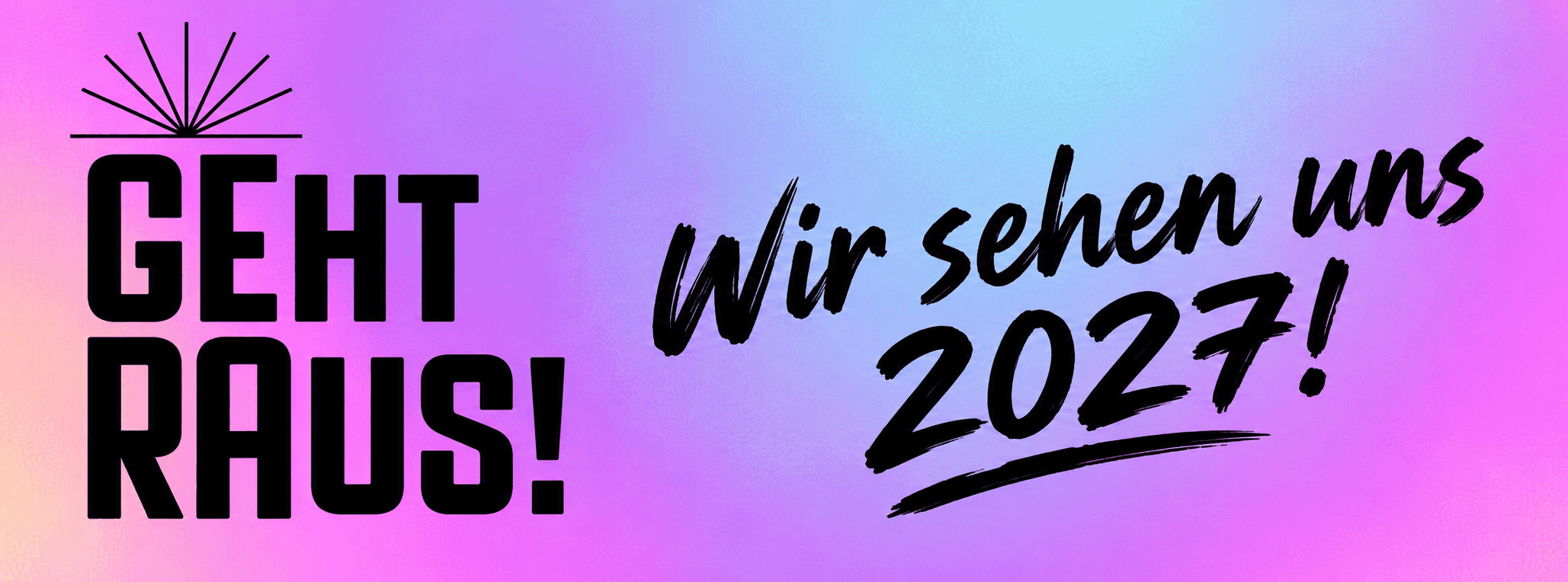 GEht RAus 2027. © Stadt Gera