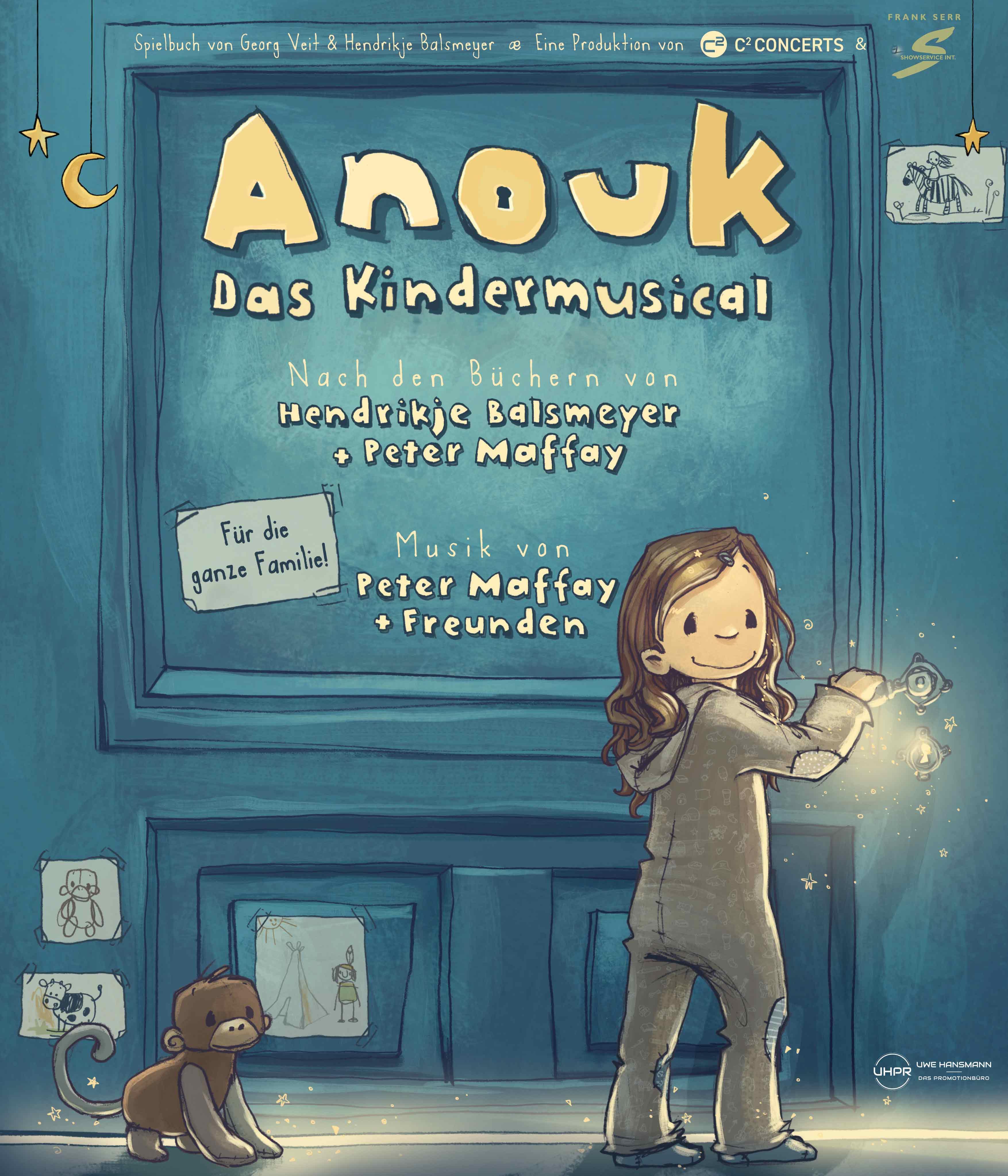 Anouk - Das Kindermusical am 26.02.2025 um 16 Uhr im KuK