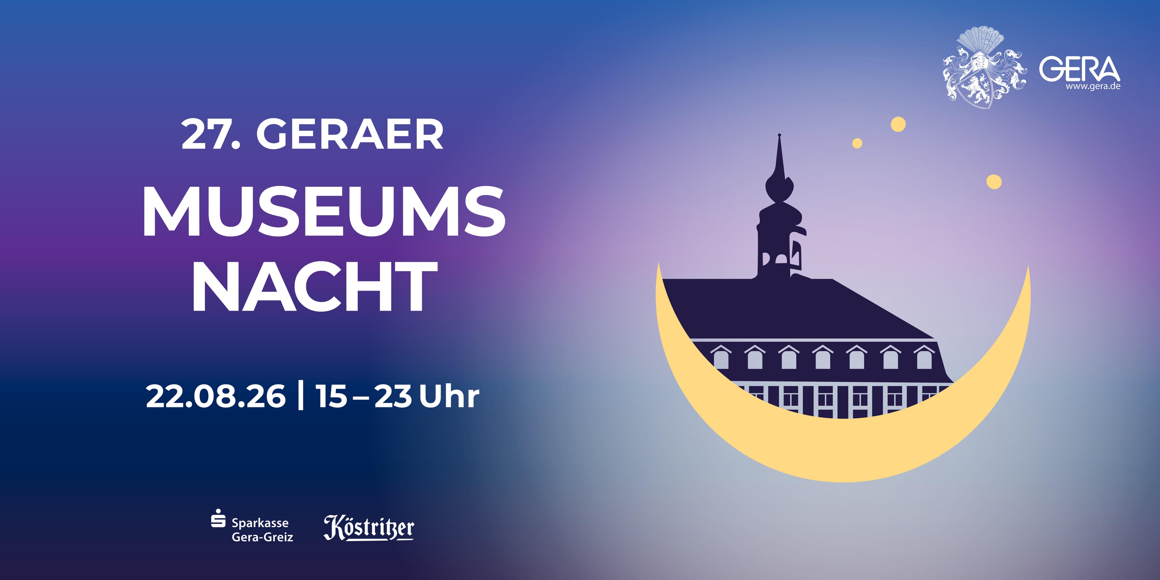 Museumsnacht am 22.08.2026