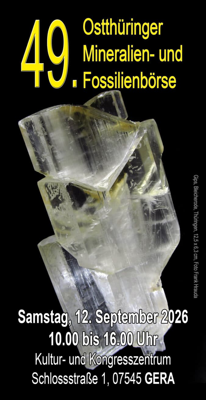 Ostthüringer Mineralien- und Fossilienbörse