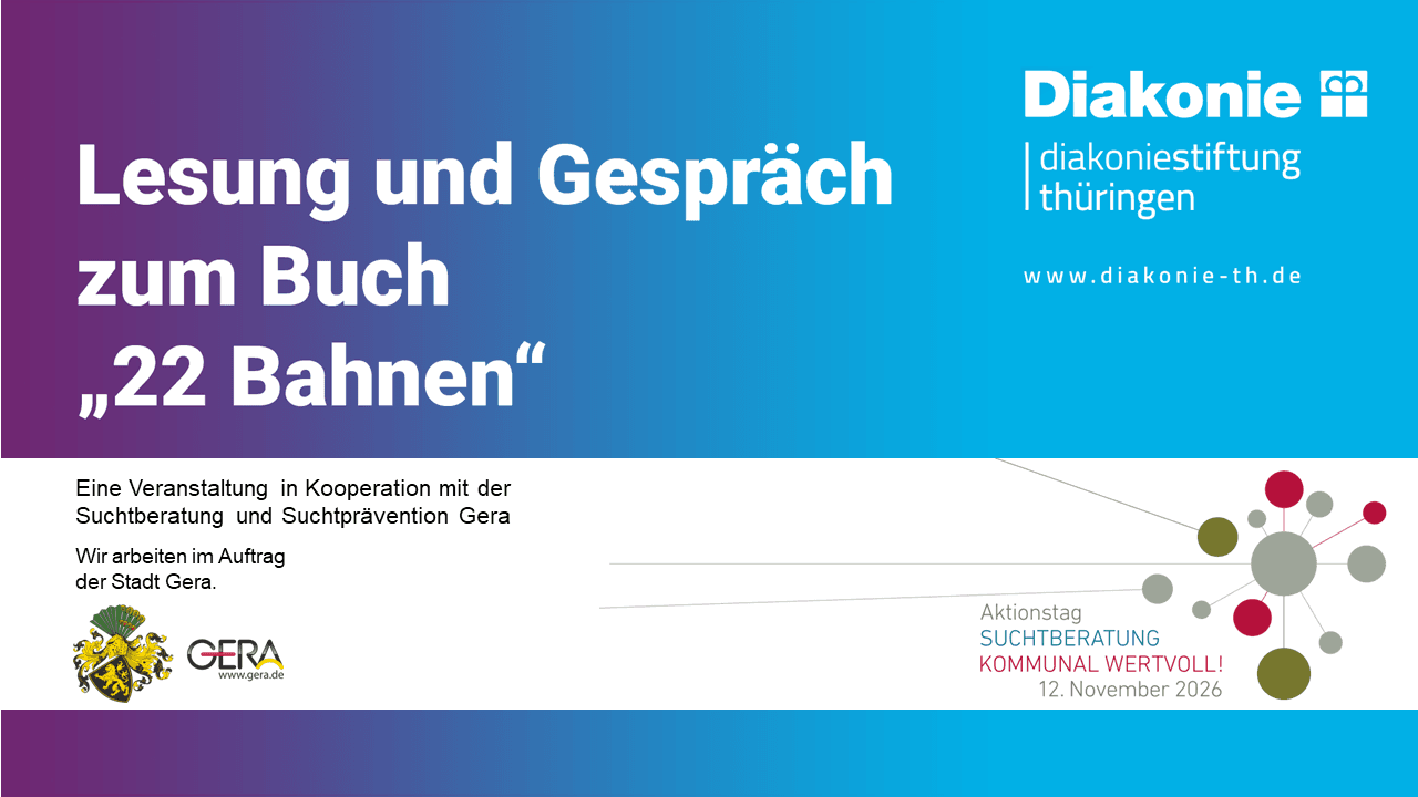 22 Bahnen – Lesung und Gespräch
