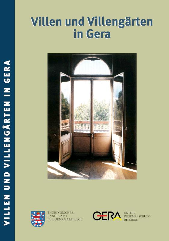 Vorderansicht der Publikation mit einem Foto-Blick aus der Balkontür der Villa Meyer 