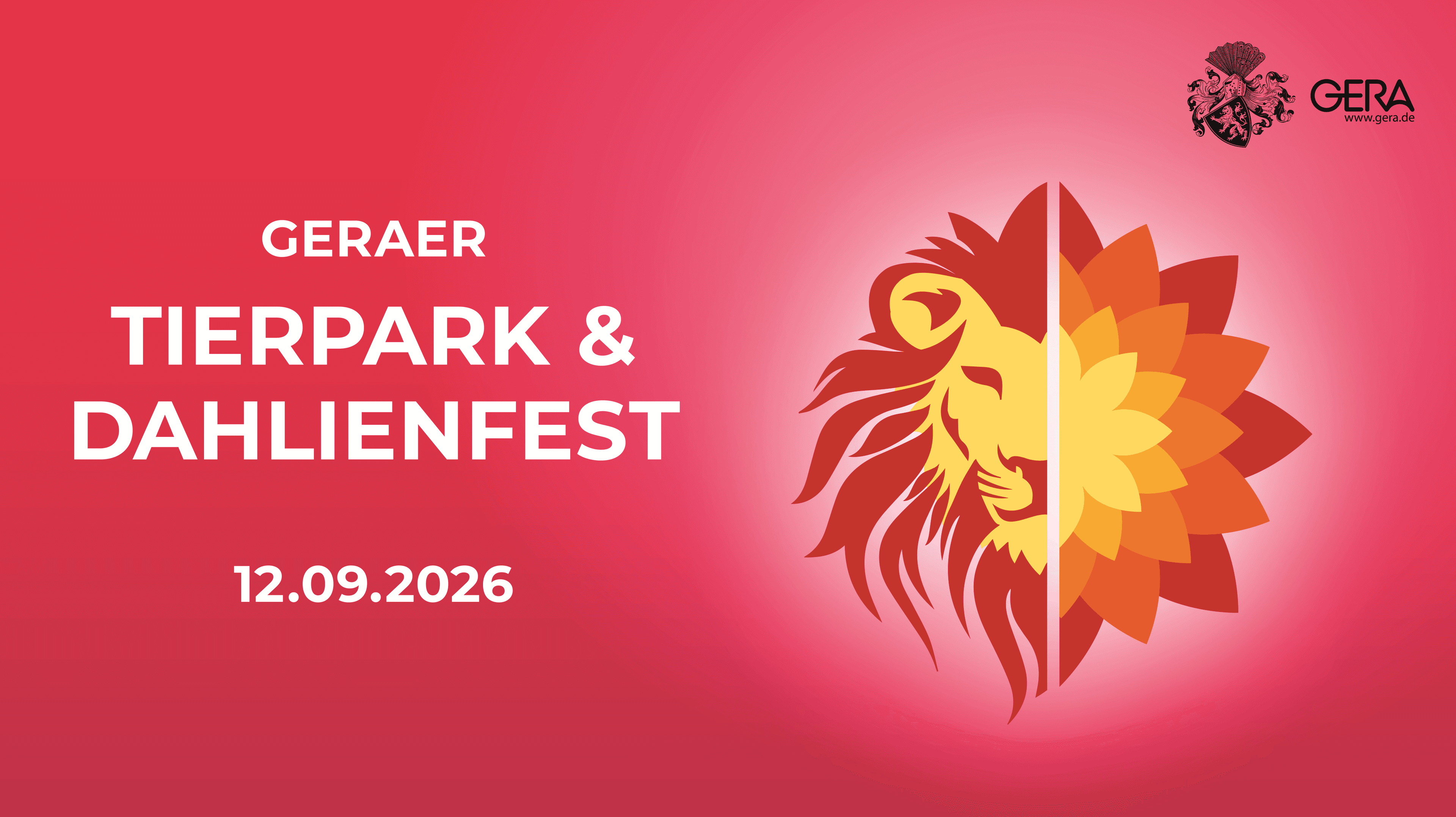 Tierpark- und Dahlienfest 2026. © Stadt Gera