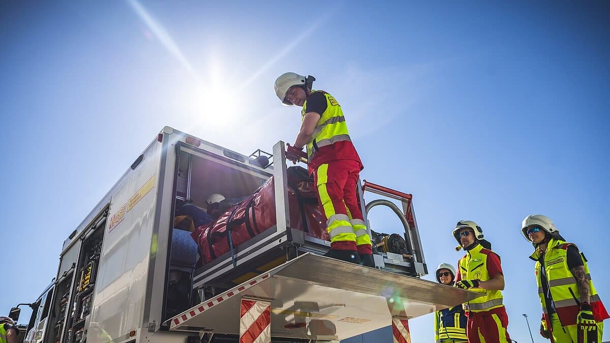 Feuerwehr Gera. © Amt für Brand- und Katastrophenschutz